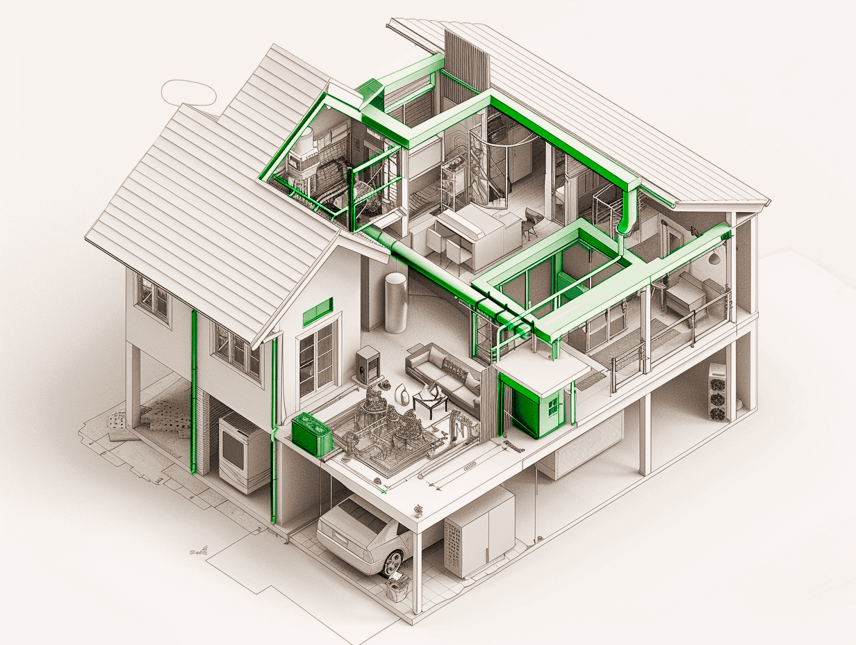 Отопление, охлаждение и ГВС одной системой